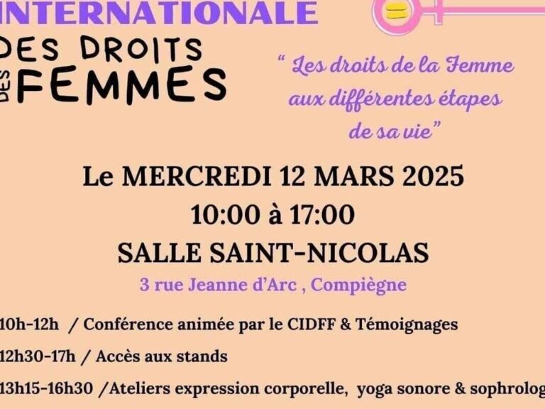 Journée des droits des femmes 2025 modelage