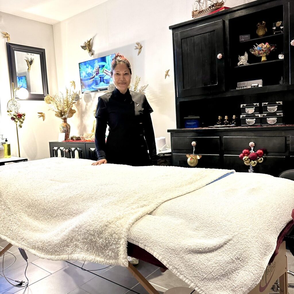 Institut Beauté Margny-Lès-Compiègne Salon table massage
